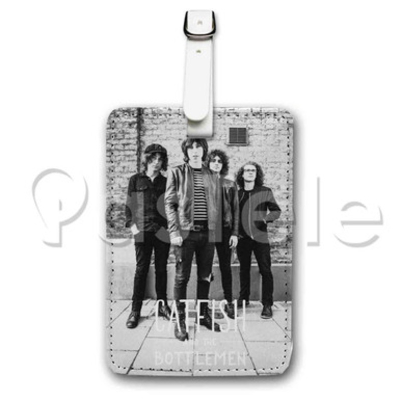 Catfish and the Bottlemen Custom Luggage Tags PU Leather Travel Baggage Name ID Labels