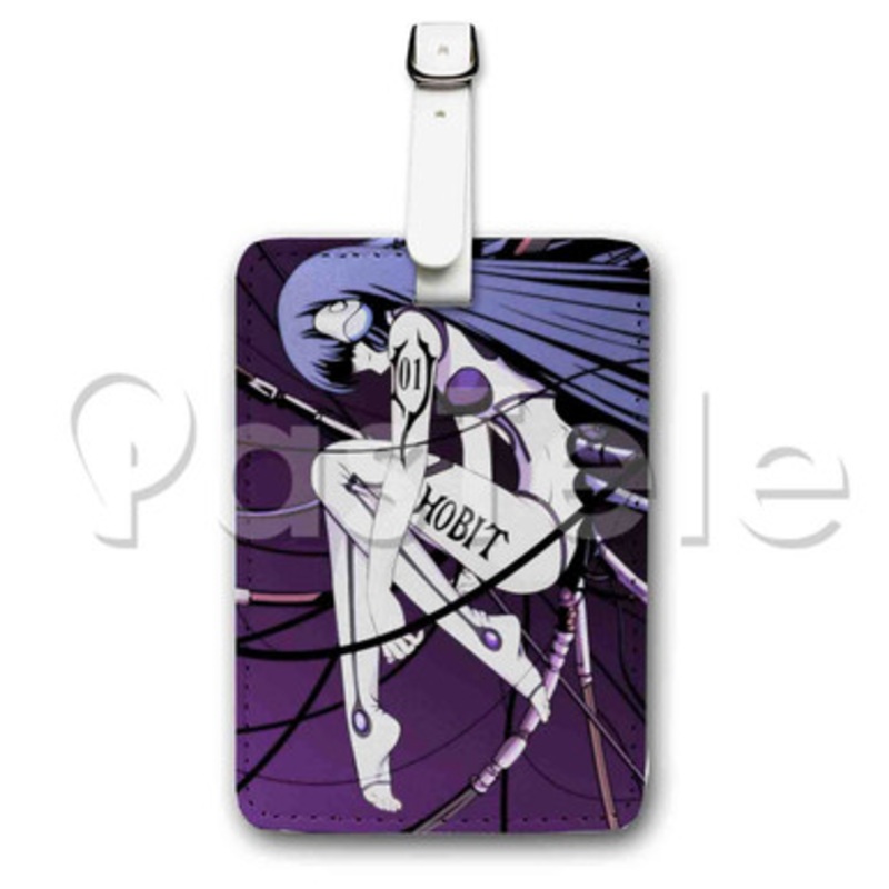 Chobits Custom Luggage Tags PU Leather Travel Baggage Name ID Labels