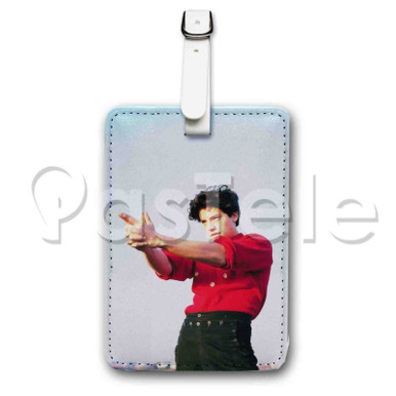 Cole Sprouse Shoot Custom Luggage Tags PU Leather Travel Baggage Name ID Labels Tag