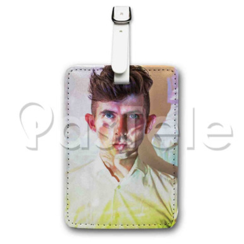 Danny AYER Custom Luggage Tags PU Leather Travel Baggage Name ID Labels Tag