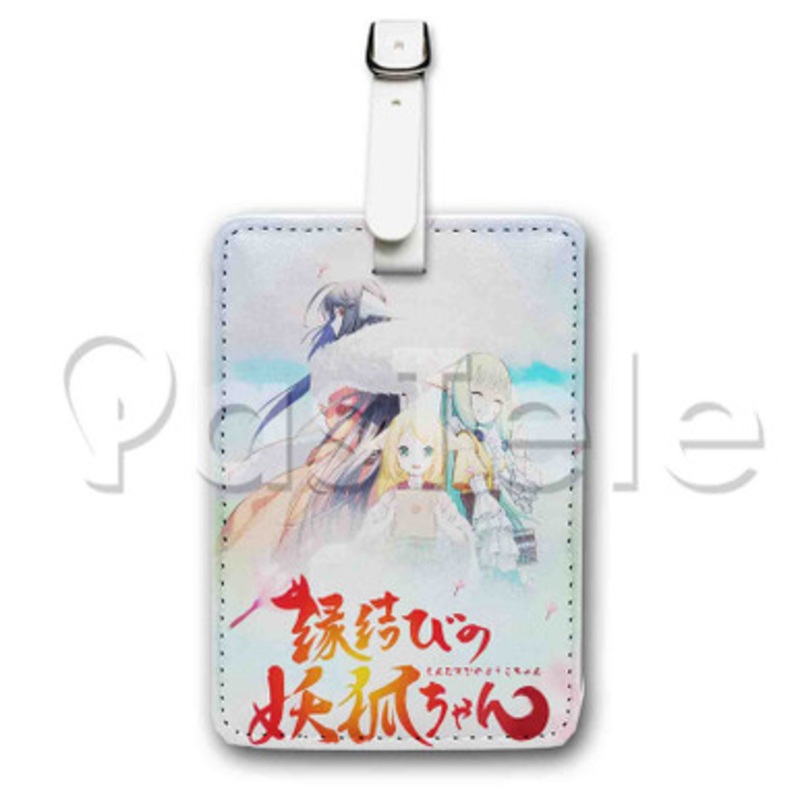 Enmusubi no Youko chan Custom Luggage Tags PU Leather Travel Baggage Name ID Labels Tag