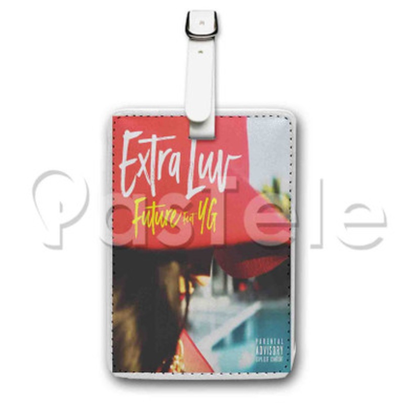 Future Feat YG Extra Luv Custom Luggage Tags PU Leather Travel Baggage Name ID Labels Tag