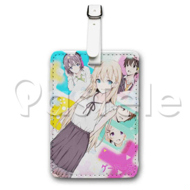 Gamers Game Custom Luggage Tags PU Leather Travel Baggage Name ID Labels Tag