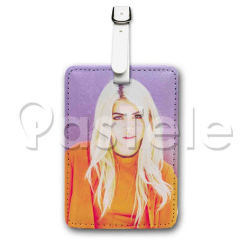 Hayley Kiyoko Custom Luggage Tags PU Leather Travel Baggage Name ID Labels Tag