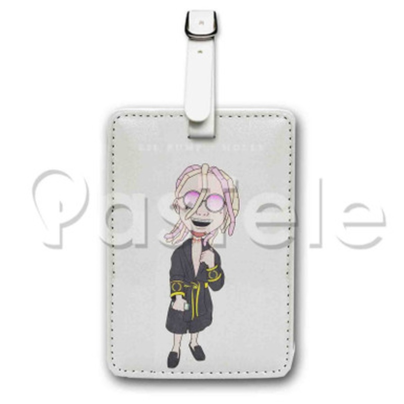 Lil Pump Molly Custom Luggage Tags PU Leather Travel Baggage Name ID Labels Tag