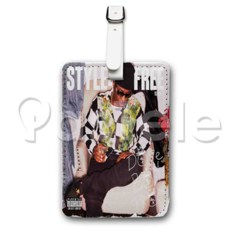 Magnolia Troy Ave Custom Luggage Tags PU Leather Travel Baggage Name ID Labels Tag