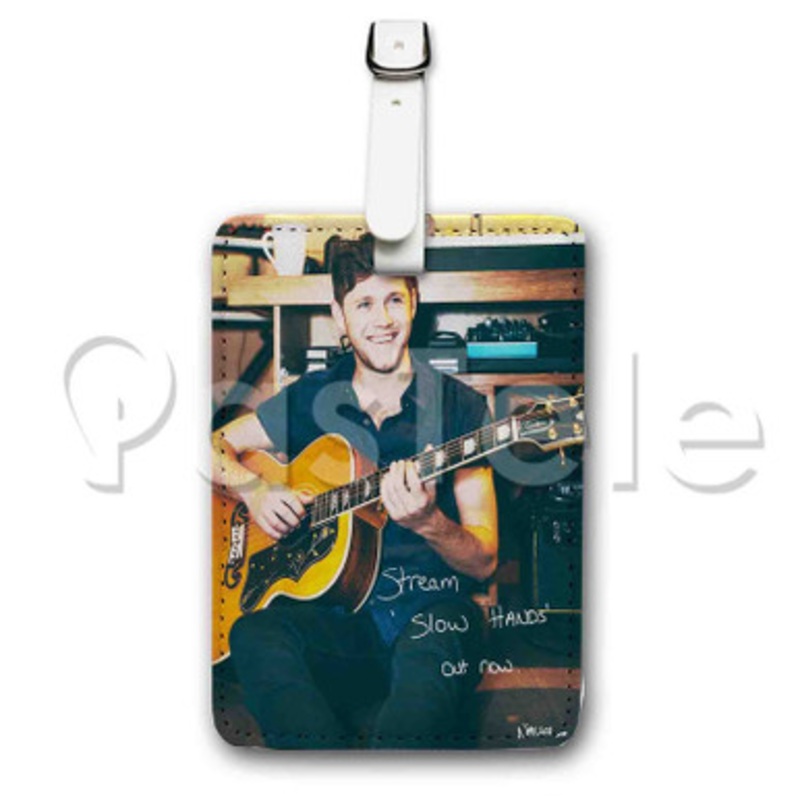 Niall Horan Custom Luggage Tags PU Leather Travel Baggage Name ID Labels Tag