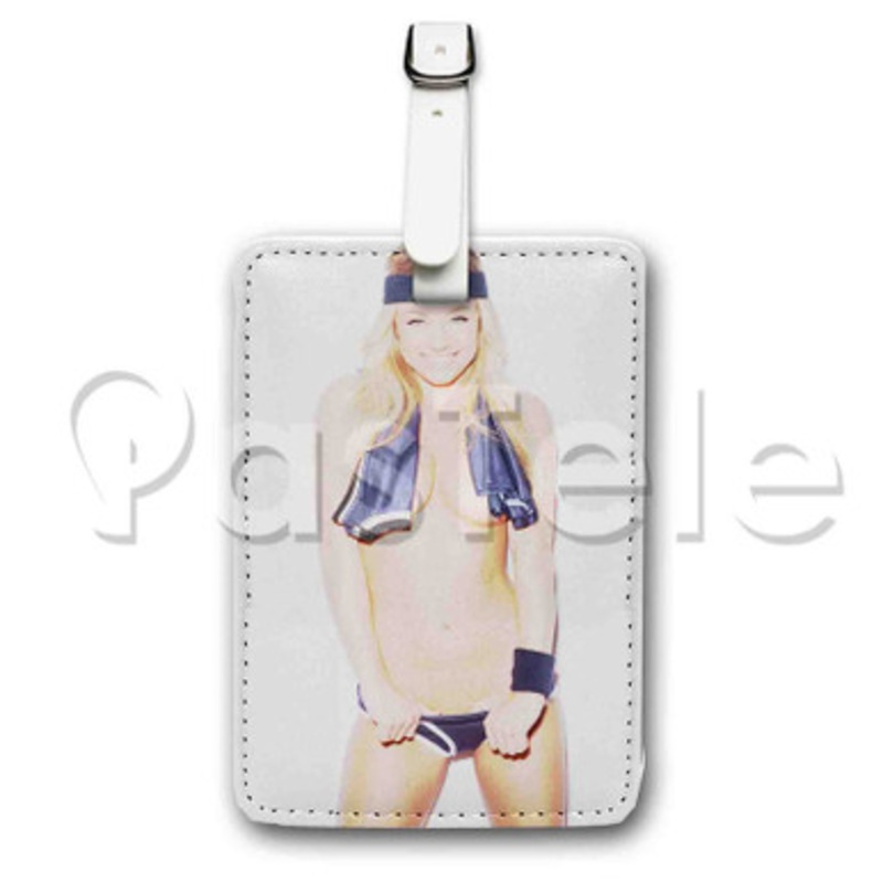 Nikki Leigh Custom Luggage Tags PU Leather Travel Baggage Name ID Labels Tag