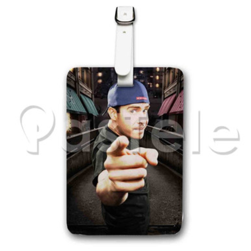 Pablo Francisco Custom Luggage Tags PU Leather Travel Baggage Name ID Labels