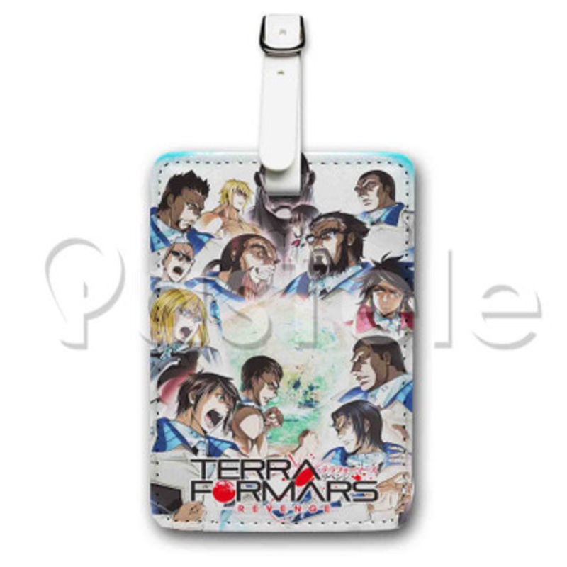 Terra Form Custom Luggage Tags PU Leather Travel Baggage Name ID Labels Tag