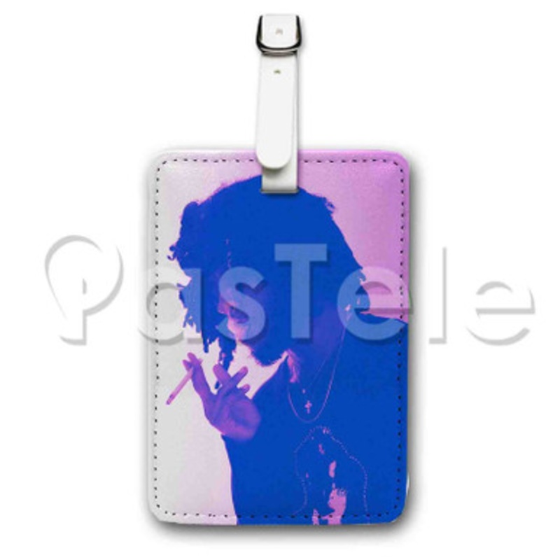 That Far 6 Lack Custom Luggage Tags PU Leather Travel Baggage Name ID Labels Tag