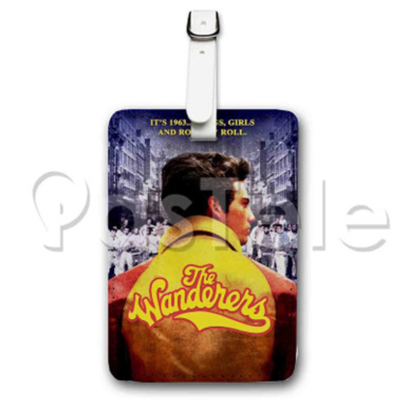 The Wanderers Custom Luggage Tags PU Leather Travel Baggage Name ID Labels Tag