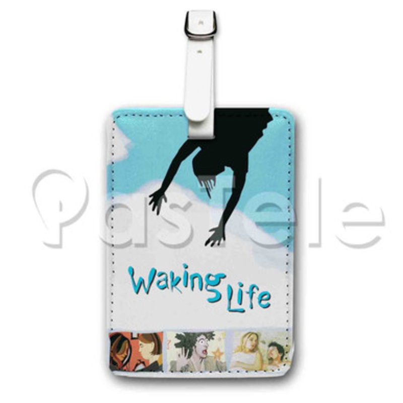 Waking Life Custom Luggage Tags PU Leather Travel Baggage Name ID Labels