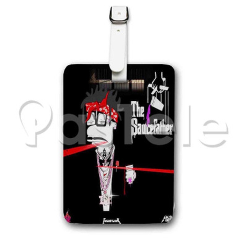 We Did It Sauce Walka Custom Luggage Tags PU Leather Travel Baggage Name ID Labels Tag