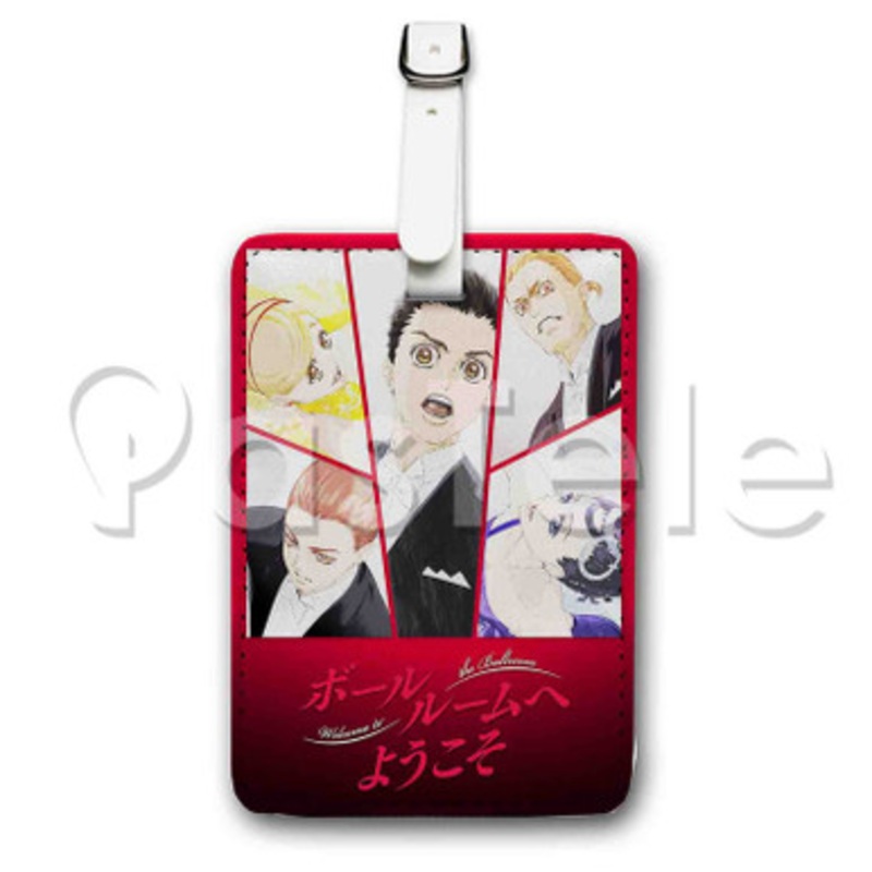 Welcome to the Ballroom Custom Luggage Tags PU Leather Travel Baggage Name ID Labels Tag