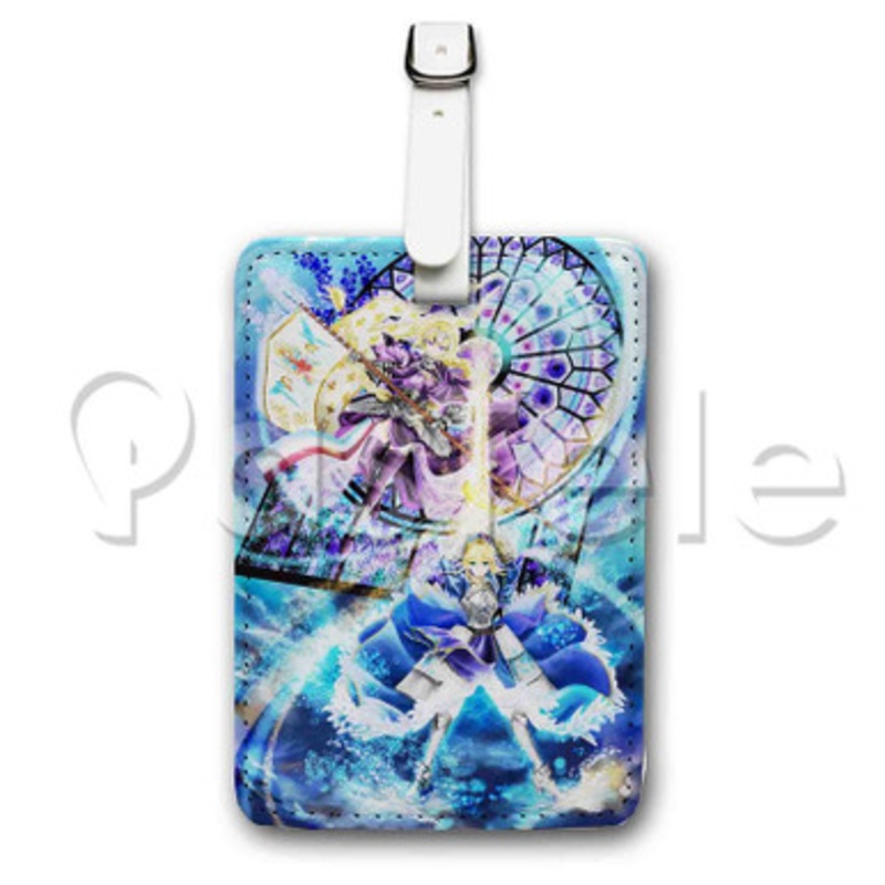 Zero Fate Apocrypha Custom Luggage Tags PU Leather Travel Baggage Name ID Labels Tag