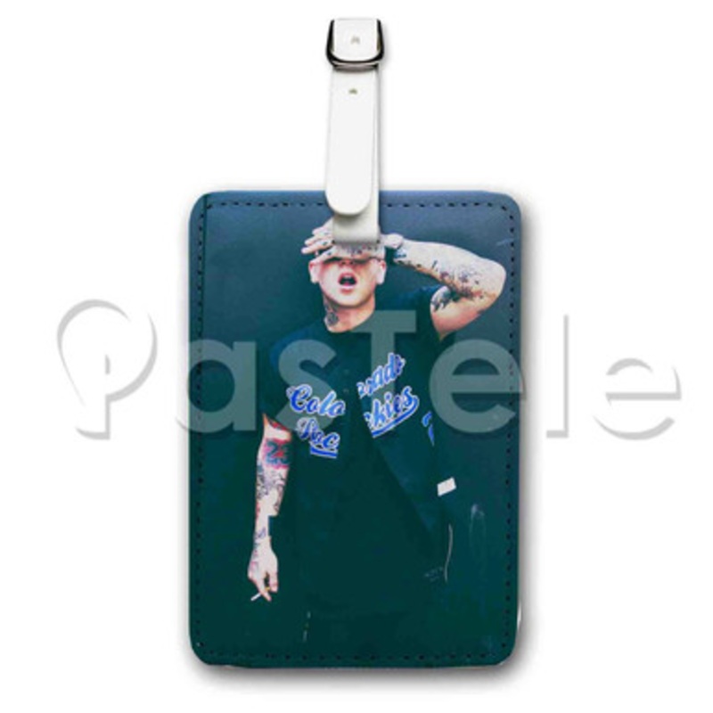 Blackbear Custom Luggage Tags PU Leather Travel Baggage Name ID Labels