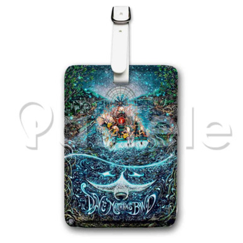 Dave Matthews Band Custom Luggage Tags PU Leather Travel Baggage Name ID Labels