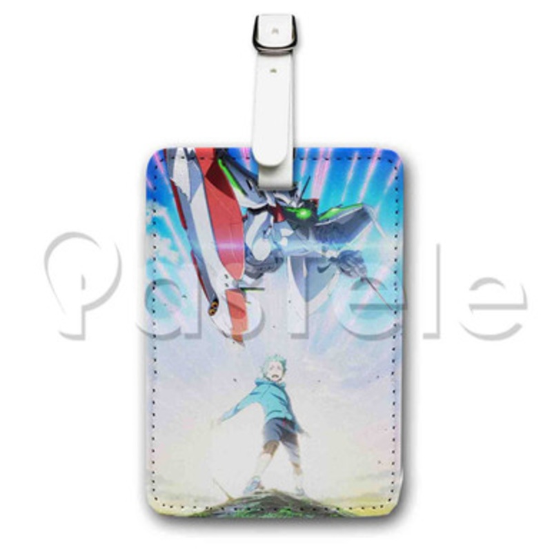 Eureka Seven Custom Luggage Tags PU Leather Travel Baggage Name ID Labels