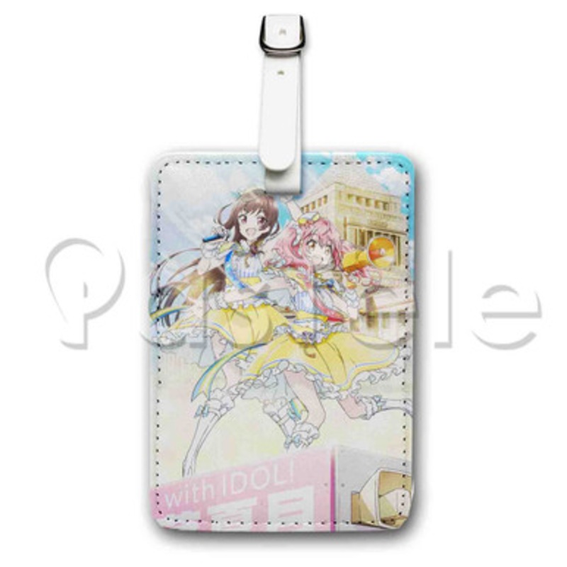 Idol Incidents Custom Luggage Tags PU Leather Travel Baggage Name ID Labels