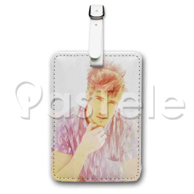 Joey Graceffa Custom Luggage Tags PU Leather Travel Baggage Name ID Labels