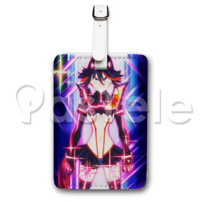 Kill la Kill 2 Custom Luggage Tags PU Leather Travel Baggage Name ID Labels