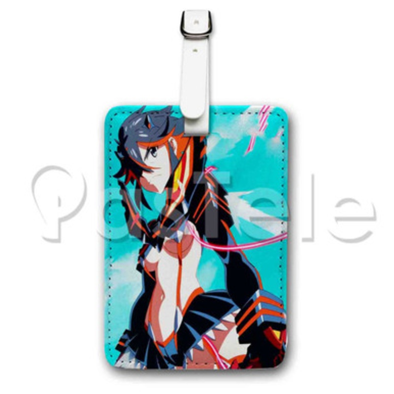Kill la Kill Custom Luggage Tags PU Leather Travel Baggage Name ID Labels