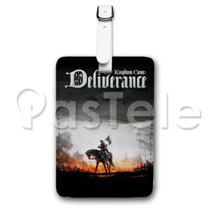 Kingdom Come Deliverance Custom Luggage Tags PU Leather Travel Baggage Name ID Labels