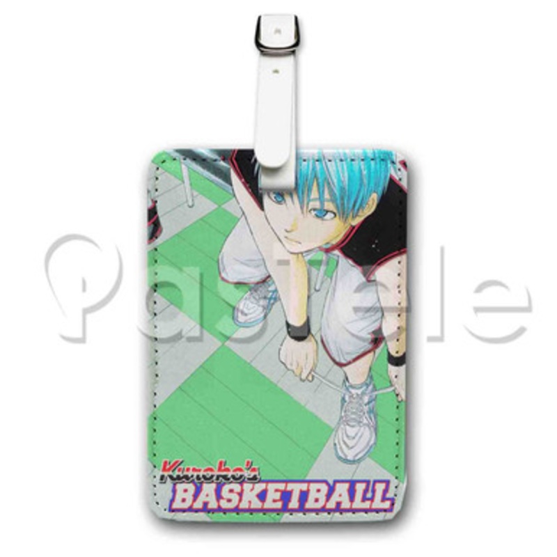 Kuroko s Basketball Volume 3 Custom Luggage Tags PU Leather Travel Baggage Name ID Labels