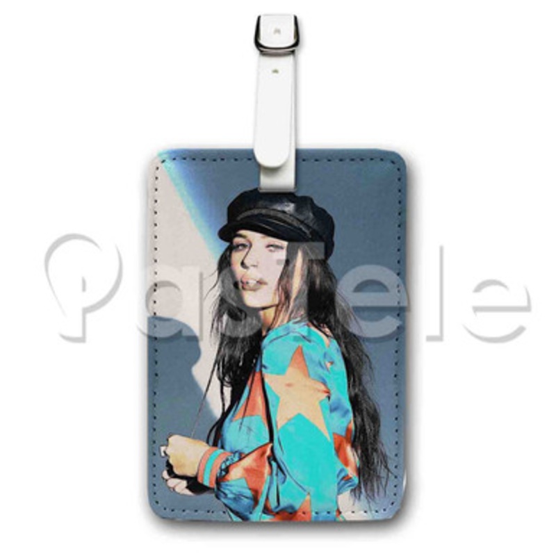 Lennon Stella Custom Luggage Tags PU Leather Travel Baggage Name ID Labels