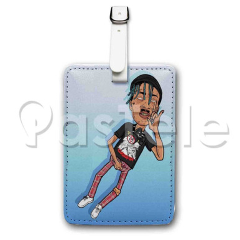 Lil Tracy Custom Luggage Tags PU Leather Travel Baggage Name ID Labels