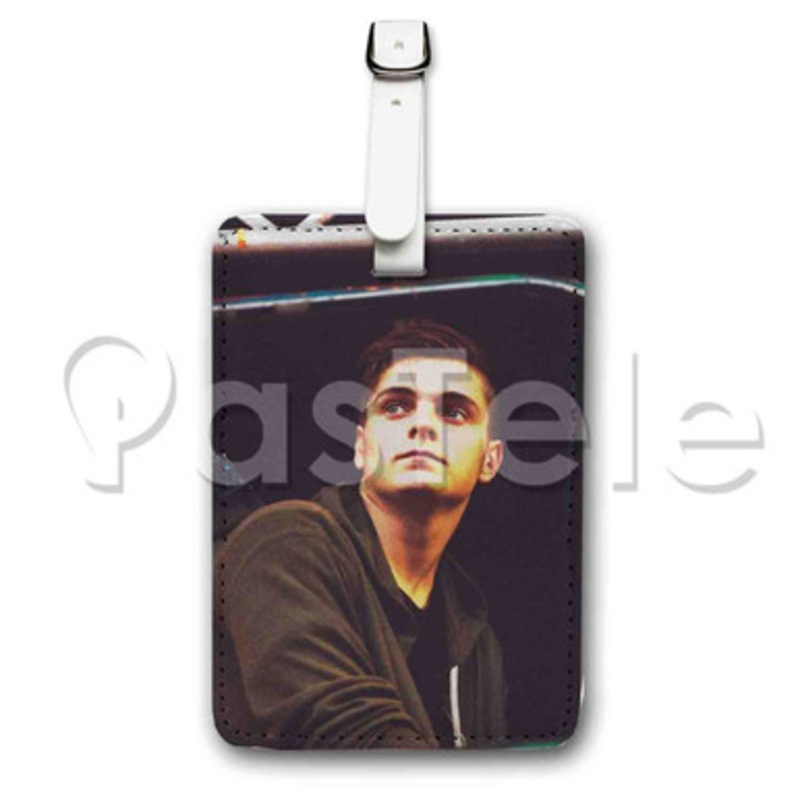 Martin Garrix Custom Luggage Tags PU Leather Travel Baggage Name ID Labels