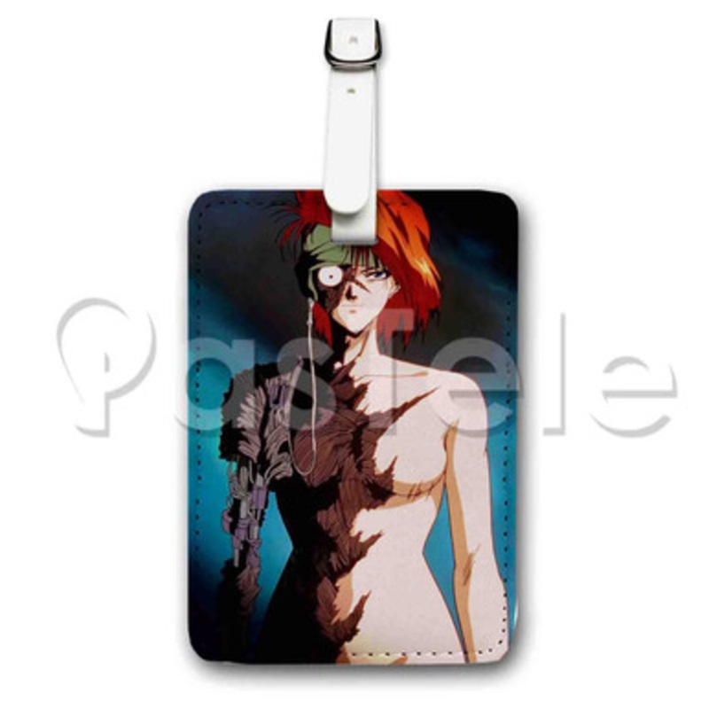 Mukuro Yu Yu Hakusho Custom Luggage Tags PU Leather Travel Baggage Name ID Labels