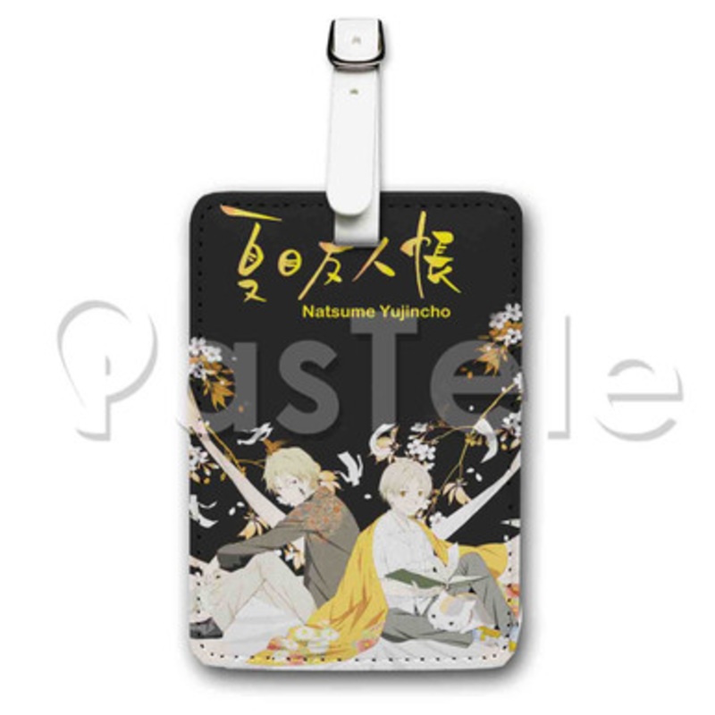 Natsume Y jin Ch Go Custom Luggage Tags PU Leather Travel Baggage Name ID Labels