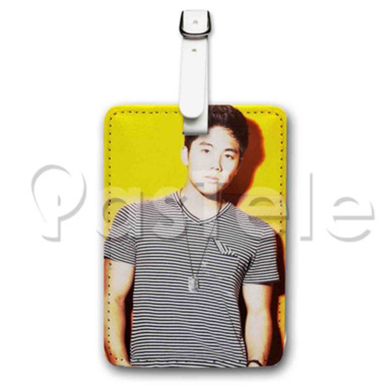 Niga Higa Custom Luggage Tags PU Leather Travel Baggage Name ID Labels