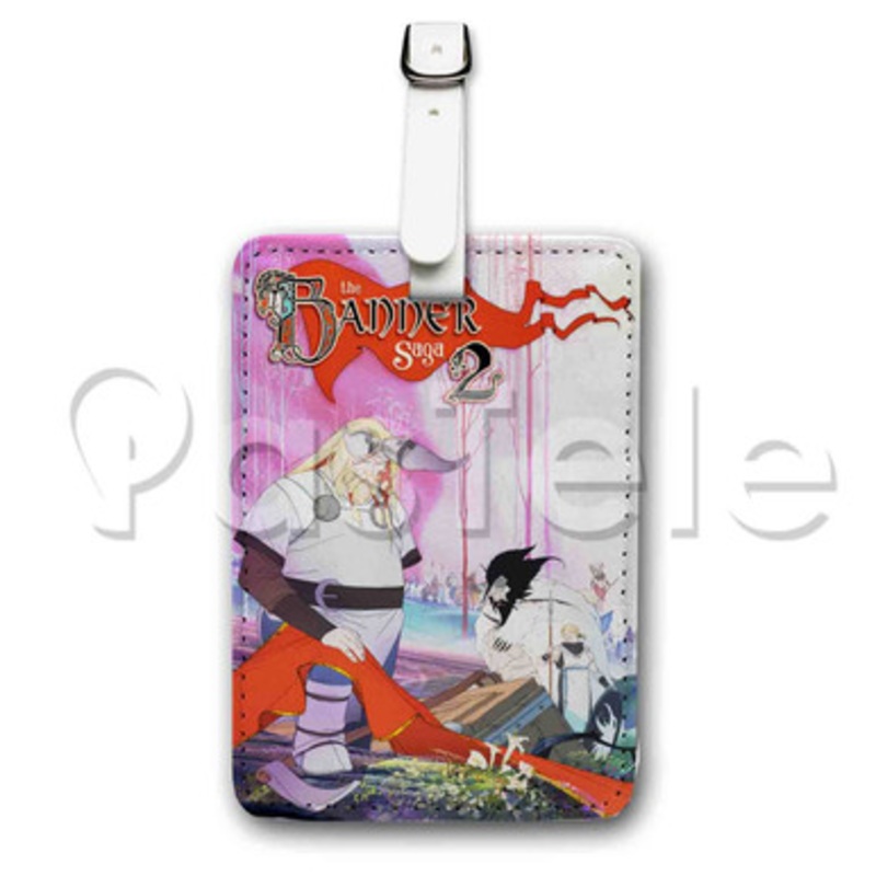The Banner Saga 2 Custom Luggage Tags PU Leather Travel Baggage Name ID Labels