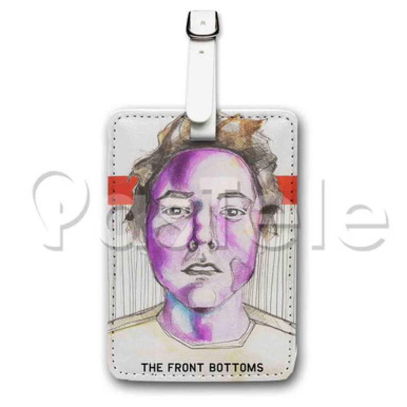 The Front Bottoms Custom Luggage Tags PU Leather Travel Baggage Name ID Labels