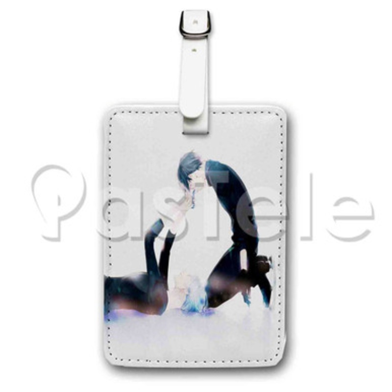 Yuuri Katsuki Viktor Nikiforov Yuri on Ice Custom Luggage Tags PU Leather Travel Baggage Name ID Lab