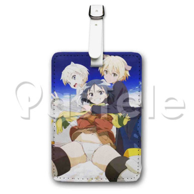 Brave Witches Custom Luggage Tags PU Leather Travel Baggage Name ID Labels
