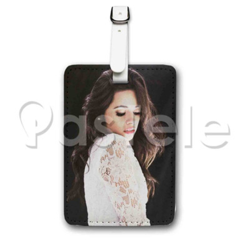 Camila Cabello Fifth Harmony Custom Luggage Tags PU Leather Travel Baggage Name ID Labels