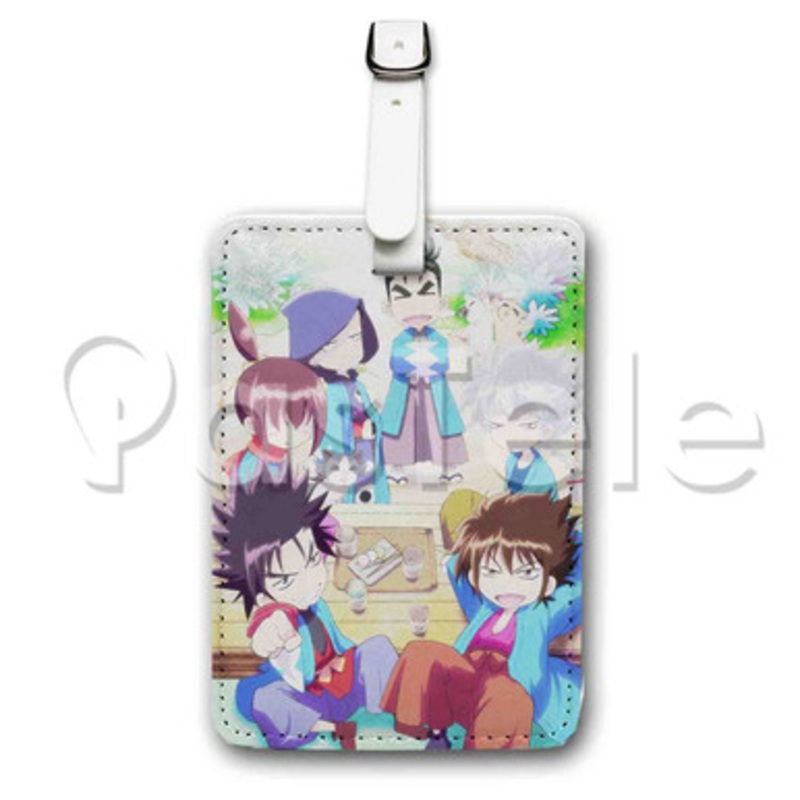 Chiruran Nibun no Ichi Custom Luggage Tags PU Leather Travel Baggage Name ID Labels