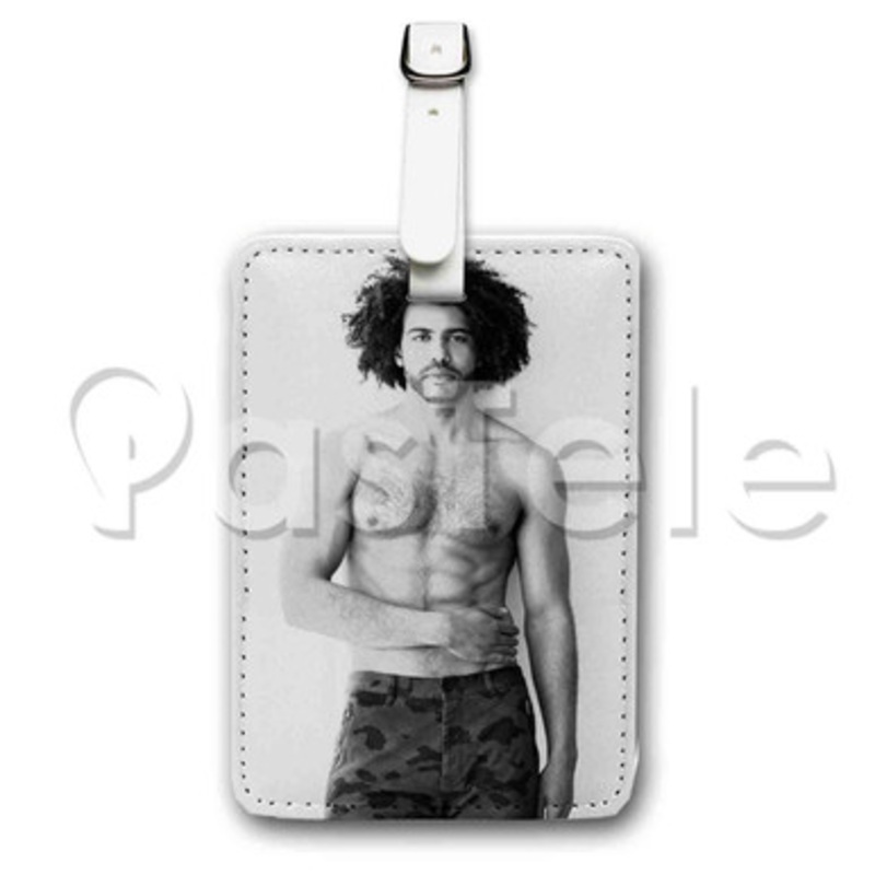 Daveed Diggs Custom Luggage Tags PU Leather Travel Baggage Name ID Labels