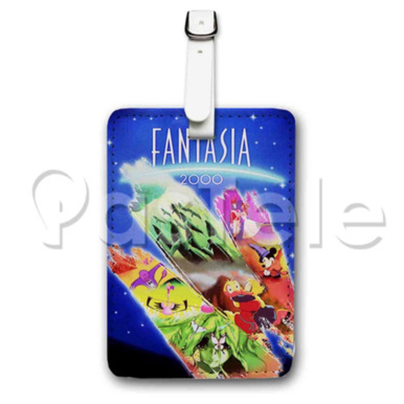 Fantasia 2000 Custom Luggage Tags PU Leather Travel Baggage Name ID Labels