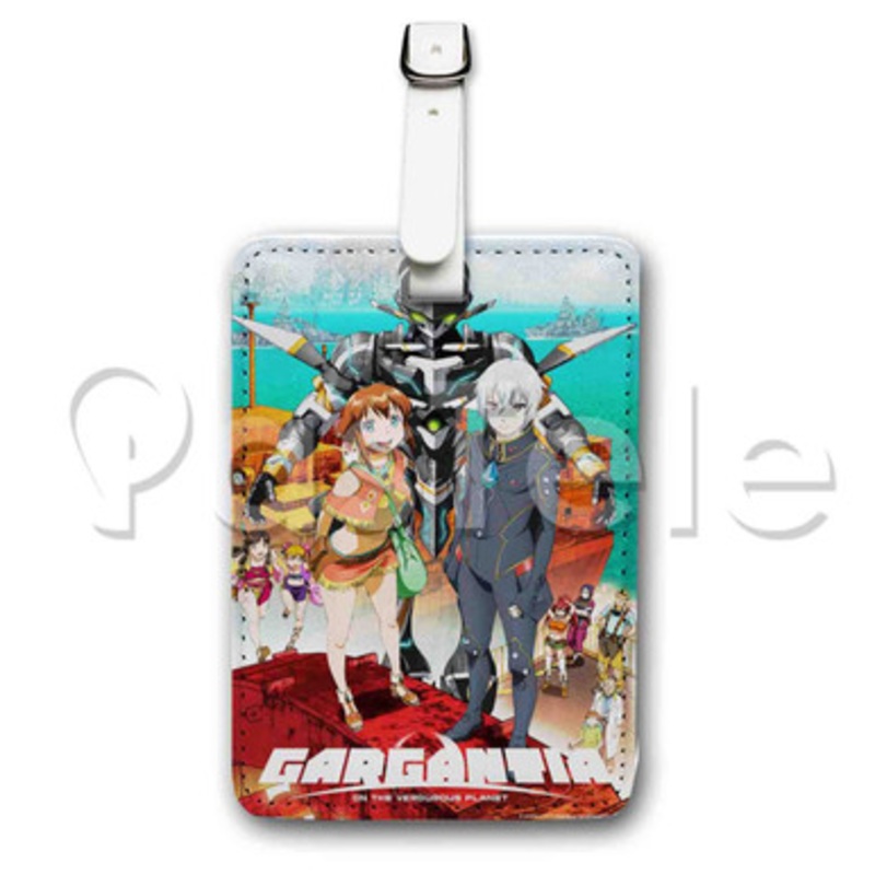 Gargantia on the Verdurous Planet Custom Luggage Tags PU Leather Travel Baggage Name ID Labels