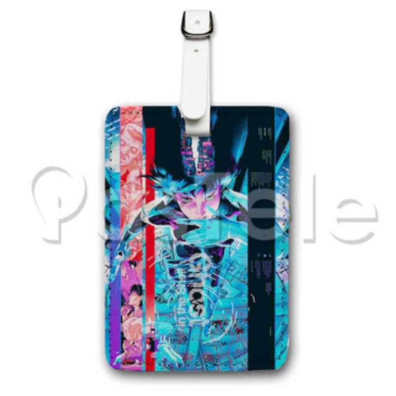 Ghost in the Shell Custom Luggage Tags PU Leather Travel Baggage Name ID Labels