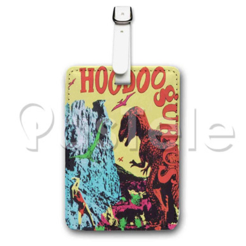 Hoodoo Gurus Custom Luggage Tags PU Leather Travel Baggage Name ID Labels