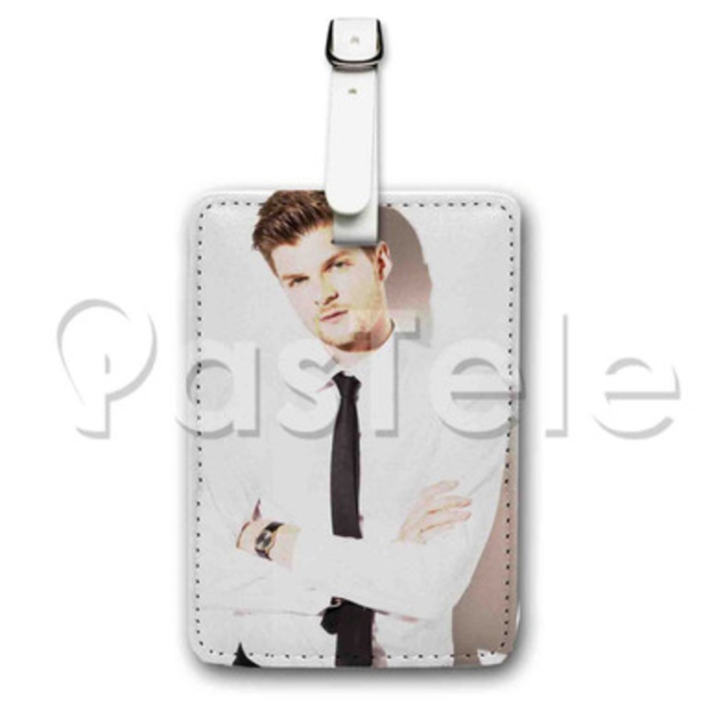 Jim Chapman Custom Luggage Tags PU Leather Travel Baggage Name ID Labels