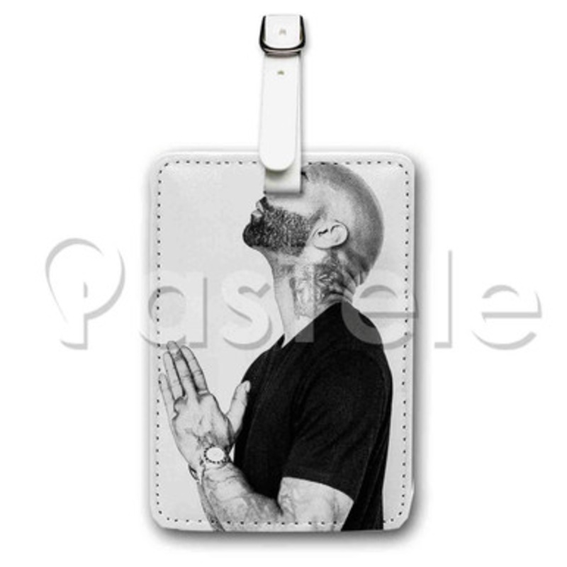 Joe Budden Custom Luggage Tags PU Leather Travel Baggage Name ID Labels