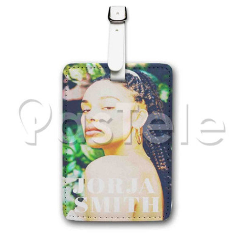 Jorja Smith Custom Luggage Tags PU Leather Travel Baggage Name ID Labels
