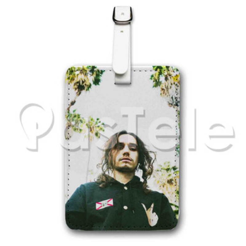 Kevin Pouya Custom Luggage Tags PU Leather Travel Baggage Name ID Labels